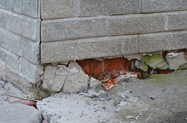 Foundation Settlement Repair in Easton